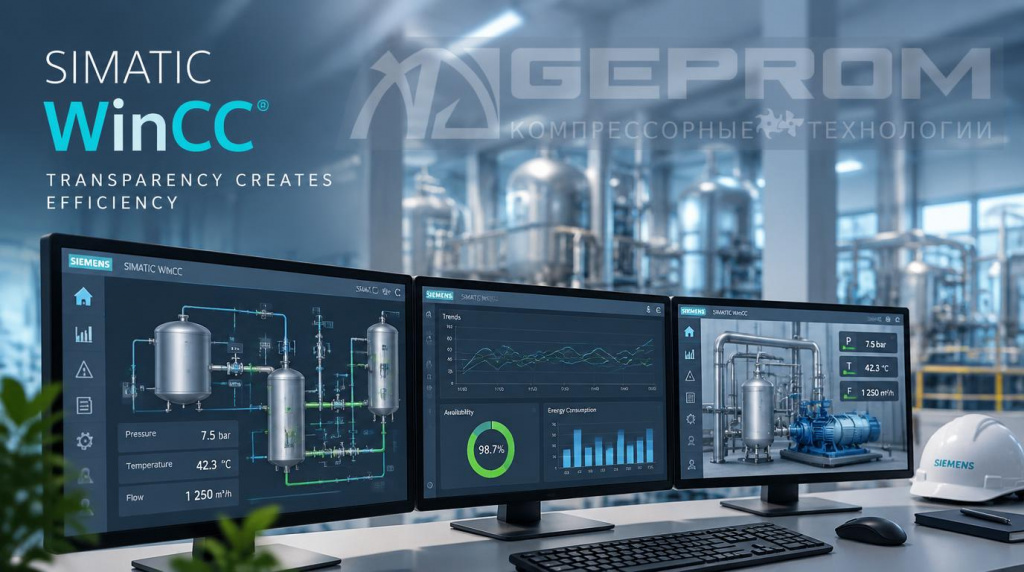SCADA SIMATIC WinCC для диспетчеризации