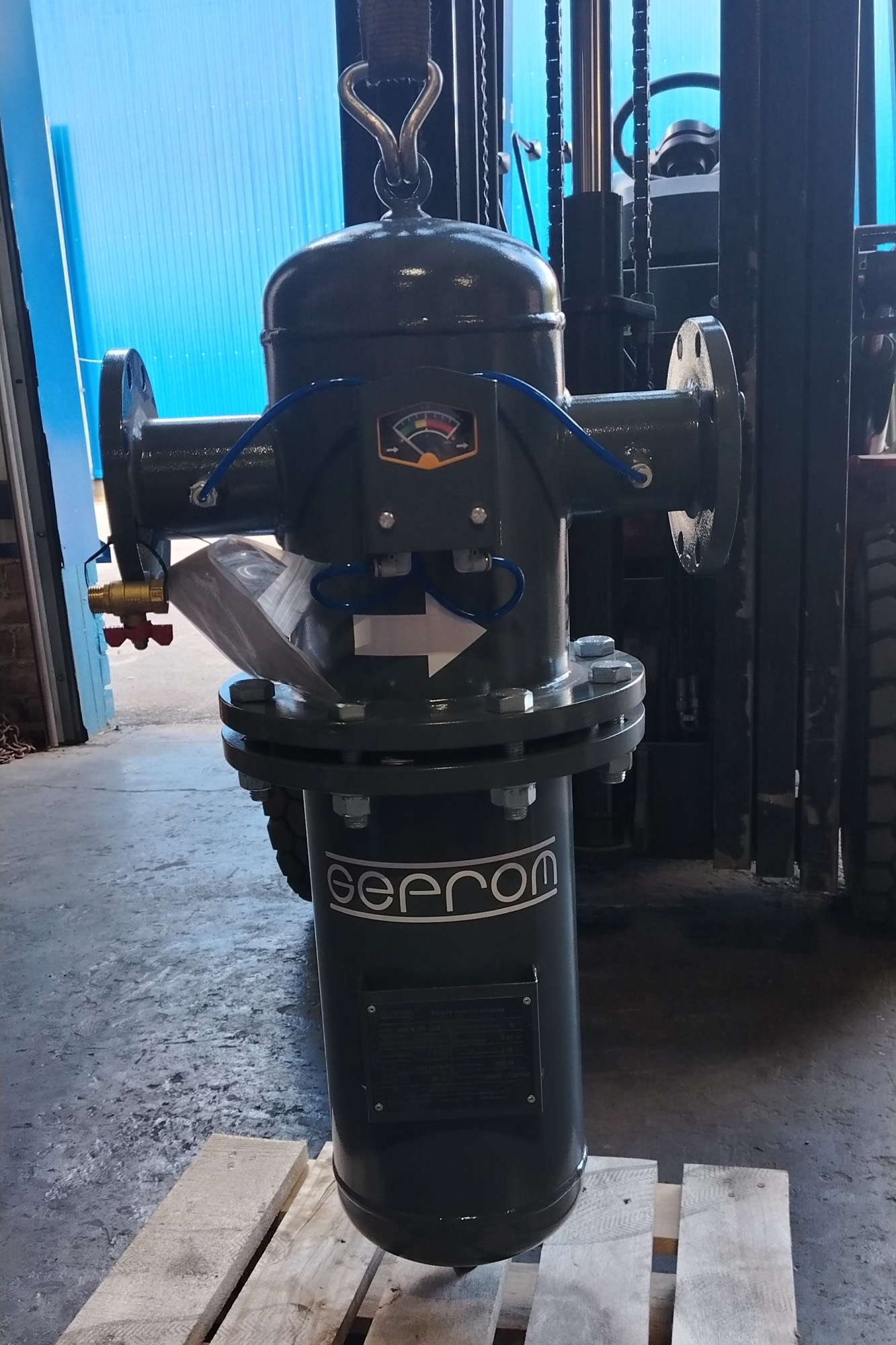 Фланцевый магистральный фильтр GEPROM GFD-320